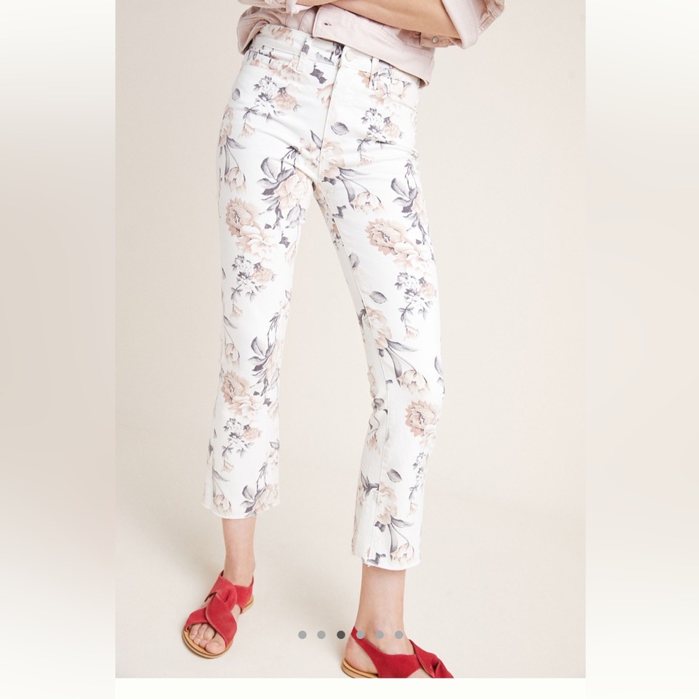 Paige Colette Crop Flare Denim
